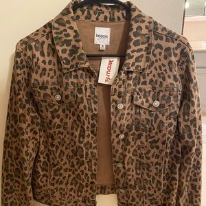 Cheetah print jacket
